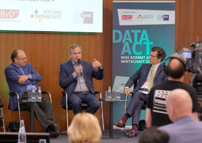 Data Act – Was kommt auf die Wirtschaft zu? – 5.9.2022 – Diskussion Klemens Gutmann, Thomas Fuchs, Frederick Richter